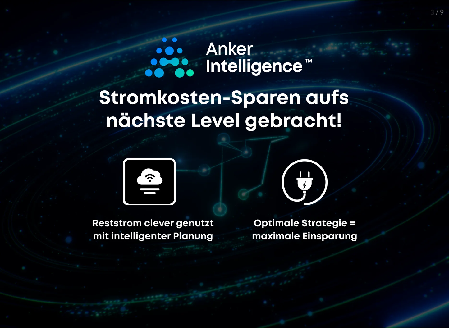 Anker SOLIX Solarbank 3 E2700 Pro + Smarter Zähler (Gratis) Solarspeicher Balkonkraftwerk All In One Speicher Erweiterbar mit Extra-Rabatt sichern