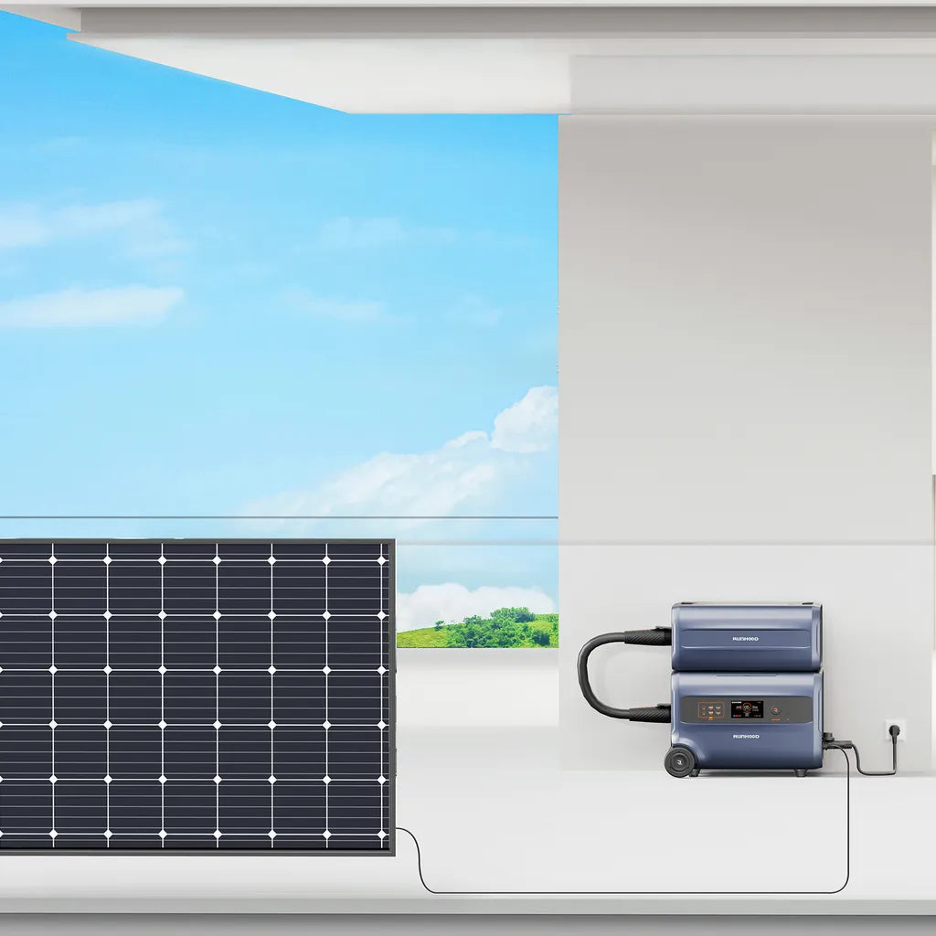 RUNHOOD B2400 Erweiterungsbatterie / Zusatzakku 2,4kWh für Powerstation F2400
