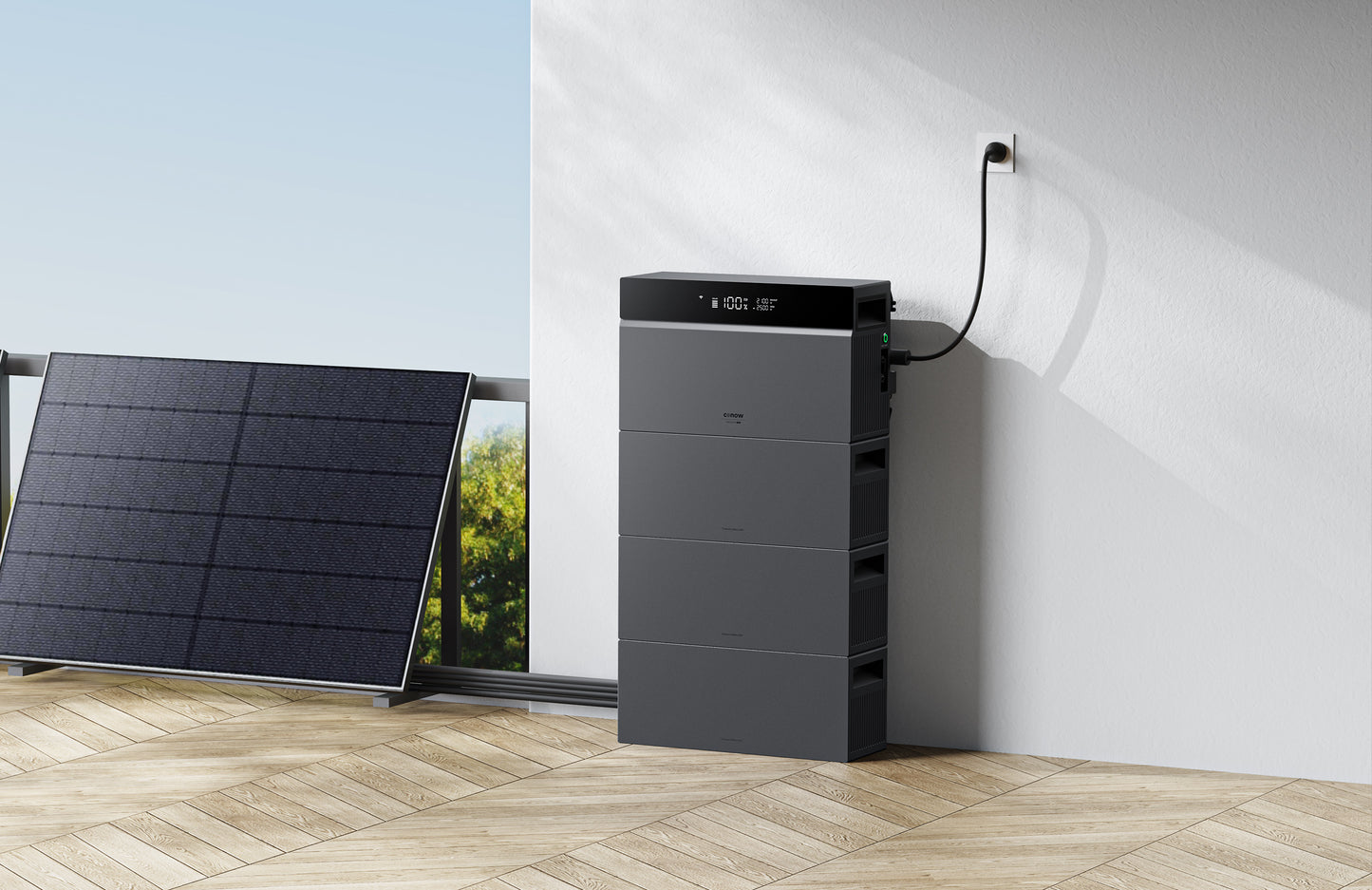 CONOW CBE2000 PRO 2kWh All-in-One Balkonkraftwerkspeicher