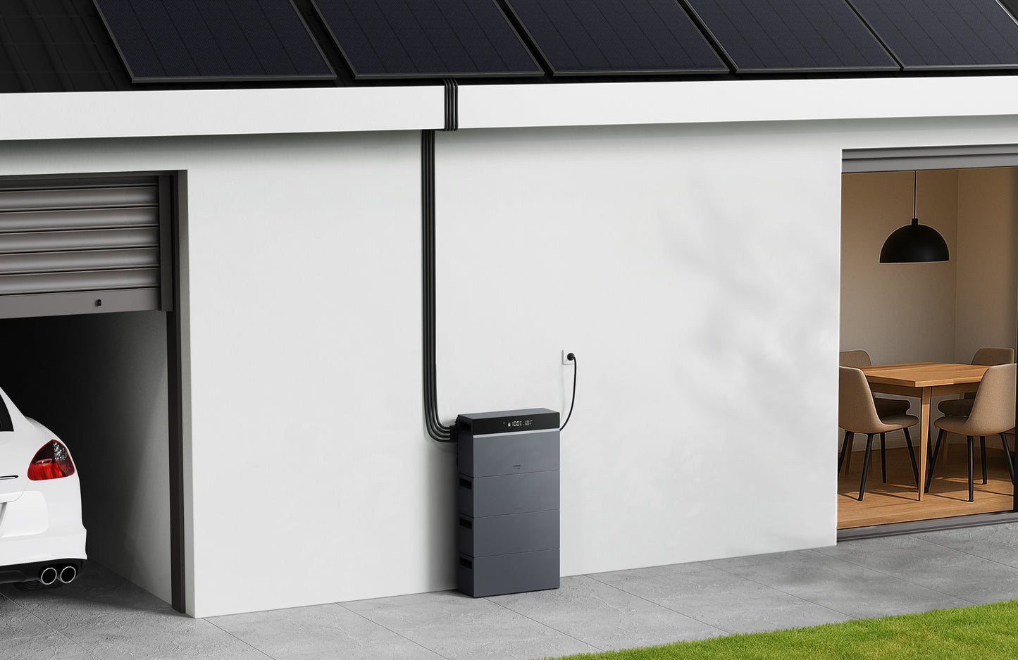 CONOW CBE2000 PRO 2kWh All-in-One Balkonkraftwerkspeicher