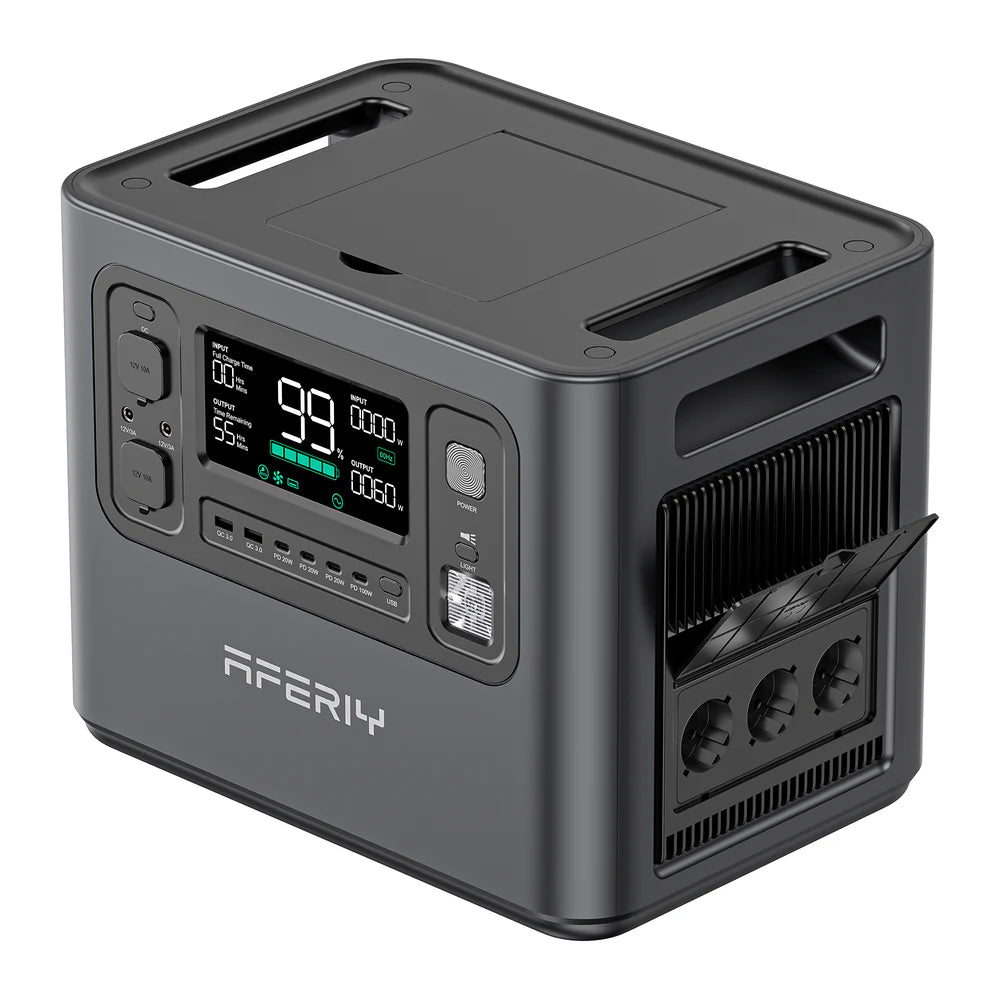 AFERIY P210 Tragbare Powerstation | 2400W 2048Wh