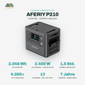 AFERIY P210 Tragbare Powerstation | 2400W 2048Wh