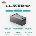 Sonderangebot | Anker SOLIX BP2700 Erweiterungsakku / Erweiterungsbatterie für Solarbank 2 und 3 Serie