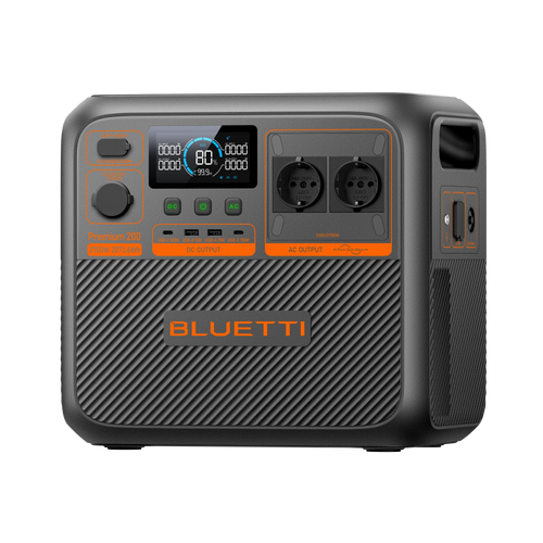 BLUETTI Premium 200 V2 Tragbare Powerstation | 2.700W 2.073,6Wh