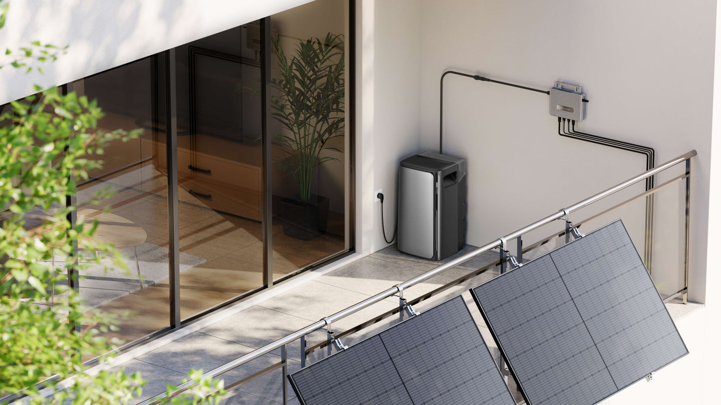 EcoFlow Stram AC Pro - Zusatzakku für Stream Ultra und Ultra X mit 1,92 kWh Speicher, bis zu 2300 W Ausgangsleistung und flexibler Platzierung