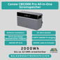 CONOW CBE2000 PRO 2kWh All-in-One Balkonkraftwerkspeicher