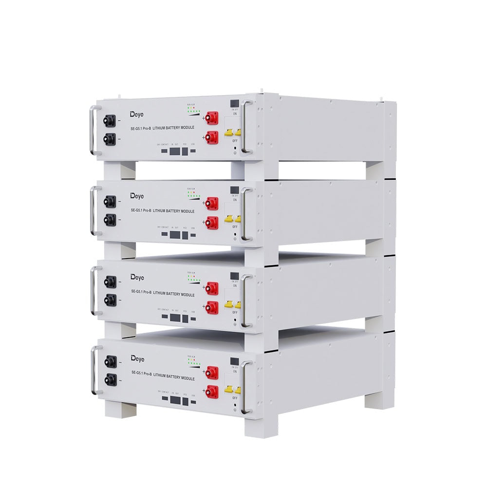 Deye SE-G5.1 Pro-B Batteriemodul (5,12 kWh LiFePO4, Rack-Einbau)