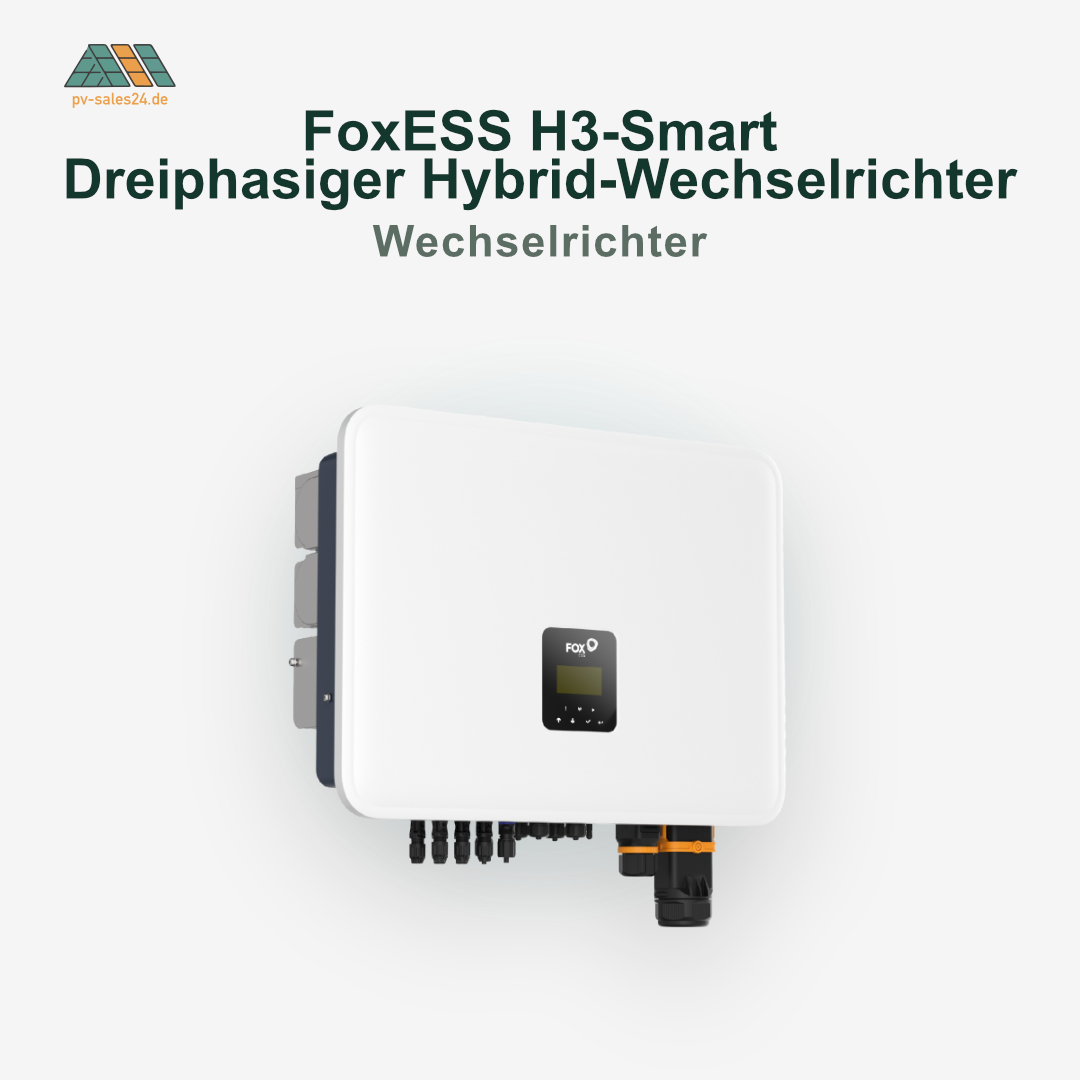 FoxESS H3-Smart Dreiphasiger Hybrid-Wechselrichter (6/8/10/12/15 kW)