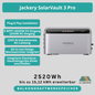 Jackery SolarVault 3 Pro | Rabatt entdecken | 2,52 kWh | 4×MPPT | Plug & Play