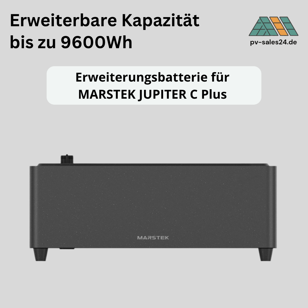 Marstek Erweiterungsbatterie 2,56 kWh für JUPITER C Plus Balkonkraftwerk