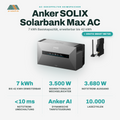 Anker SOLIX Solarbank MAX AC inkl. Smart Meter Gen 2