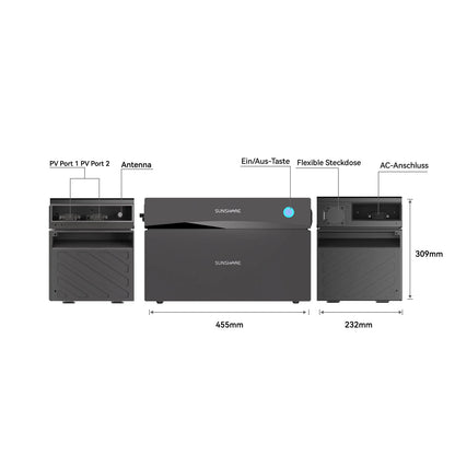 Sunshare Glory All-in-One Semi-Solid Stromspeicher 2,0 kWh
