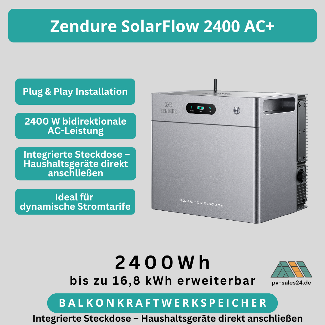 Zendure SolarFlow 2400 AC+