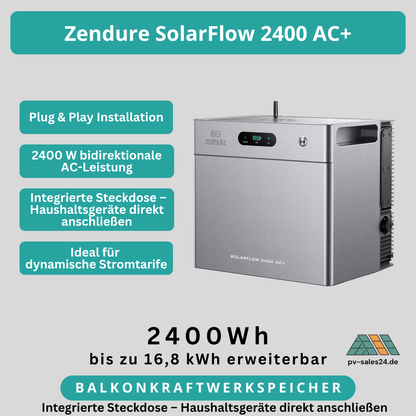 Zendure SolarFlow 2400 AC+