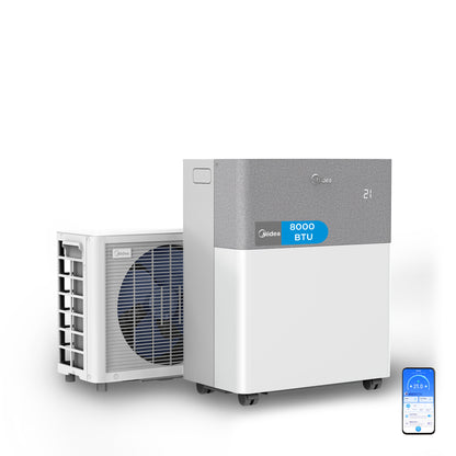 Midea PortaSplit Cool – Mobile Split-Klimaanlage | 2,3 kW | 8.000 BTU